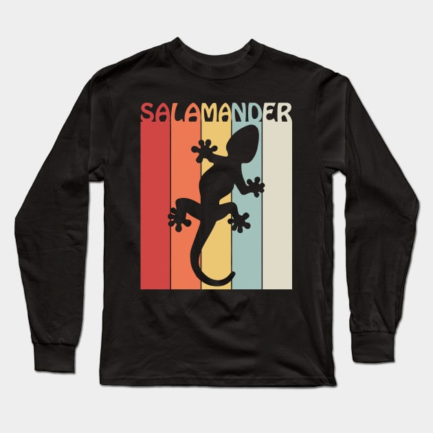 Vintage salamander Style Long Sleeve T-Shirt by Imutobi